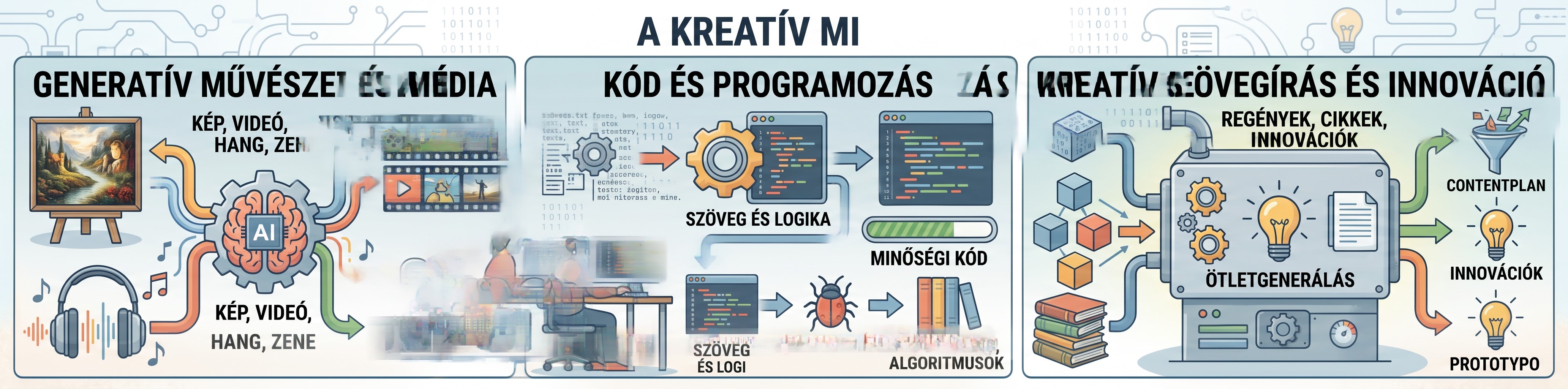 A kreatív mesterséges intelligencia